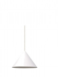 MOEBE - Ceramic Cone Pendant, White - Rippvalgustid - 12.5X 19.5X 19.5CM