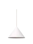 MOEBE - Ceramic Cone Pendant, White - Rippvalgustid - 12.5X 19.5X 19.5CM
