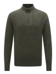 Hackett London - Highland Stitch Hzip - Poolpika lukuga džemprid - L
