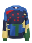 Bobo Choses - Paint Forest All Over Jacquard Jumper - Pulloverid - 134