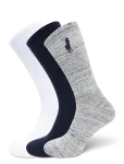 Polo Ralph Lauren - Big Pony Crew Sock 3-Pack - Tavalised sokid - ONE SIZE