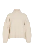 Vila - Visia L/S High Neck Knit Pullover-Noos - K&otilde;rge kaelusega - M
