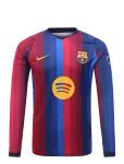 Nike - Fc Barcelona Nike Dri Fit Home Jersey Long-Sleeved 26/27 - Spordi jalgpallis&auml;rgid - M