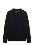 Superdry - Waffle Long Sleeve Henley Top - Pikkade varrukatega - L