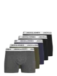 Jack & Jones - Jacbasic White Wb Trunks 5 Pack Noos - Bokserid - XXL