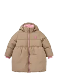 Copenhagen Colors - Puffer Long Frill Jacket W. Teddy Lining - Tepitud ja polsterdatud - 146