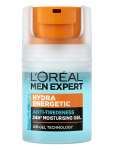 L'Or&eacute;al Paris - L'or&eacute;al Paris Men Expert Hydra Energetic 24H Anti-Tiredness Moisturising Gel For Greasy Skin 50 Ml - Niisutajad - 50 ml