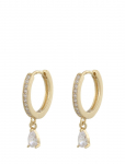SN&Ouml; Of Sweden - Camille Drop Ring Ear - R&otilde;ngad - ONE SIZE