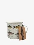 Gift Republic - Enamel Mug Multi Fish - Kohvitassid - 550 ML