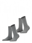 Esprit Socks - Fine Dot 2-Pack Sustainable With Pattern - Tavalised sokid - 39-42