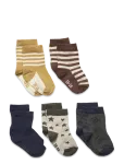 Minymo - Sock W. Pattern (5-Pack) - Sokid - 15\18