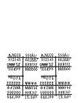 Monograph - Letters - Office Material - ONE SIZE
