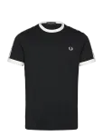 Fred Perry - Taped Ringer T-Shirt - L&uuml;hikeste varrukatega - L