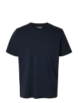 Selected - Slmaspen Ss O-Neck Tee Noos - L&uuml;hikeste varrukatega - XL