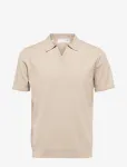 Selected - Slhteller Ss Knit Polo Noos - L&uuml;hikeste varrukatega kootud polos&auml;rgid - L