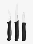 Fiskars - Essential Peeling Set 3Pcs - Koorimisnoad - ONE SIZE