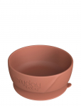 Everyday Baby - Silicone Suction Bowl Nature Red - Kausid - ONE SIZE