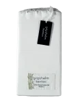 Gripsholm - Envelope Sheet Bamboo 90X200Cm, White 90X200 Cm - Kummiga voodilinad - 90X200CM