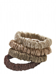 Lenoites - Mulberry Silk Skinny Scrunchies - Juuksekummid - ONE SIZE