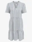 ONLY - Onltiri-Caro S/S V-Neck Lin Dress Cc Pnt - L&uuml;hikesed kleidid - XS