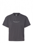 Aim&acute;n - Serif Boxy T-Shirt - L&uuml;hikeste varrukatega - S