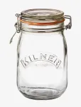Kilner - Round Clip Top Jar - K&ouml;&ouml;gipurgid - 1 L