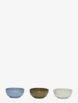 H&uuml;bsch - Amare Bowls (Set Of 3) - Serveerimiskausid - &Oslash;7XH3CM