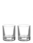 Orrefors - Carat Old Fashioned Glas 21Cl 2-Pack - Viski- ja konjakiklaasid - 21 cl