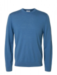 Selected - Slhtray Ls Knit Merino Crew Neck Noos - Pikkade varrukatega kootud polos&auml;rgid - XXL
