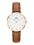 Daniel Wellington - Petite 28 Durham Rg White - Analoogkellad - 28 mm