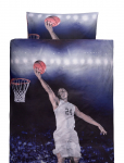 BrandMac - Bed Linen Nb 2311 Basketball - 140X200, 60X63 Cm - Voodipesukomplektid - 140X200CM;60X63CM