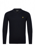 Lyle & Scott - Cotton Merino V Neck Jumper - V-kaelusega - S
