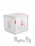 ROBA - Children's Stool In Cube Shape Peppa Pig - Toolid ja taburetid - 27X 27X 25CM
