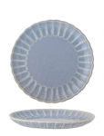 Bloomingville - Latina Plate, Blue, Stoneware - Praetaldrikud - &Oslash; 20 CM