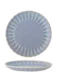 Bloomingville - Latina Plate, Blue, Stoneware - Praetaldrikud - &Oslash; 20 CM