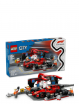 LEGO - F1&reg;-Pitstop Og Pitcrew Med Ferrari-Bil - Lego city - ONE SIZE