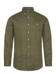 Polo Ralph Lauren - Custom Fit Linen Shirt - Linased s&auml;rgid - XXL
