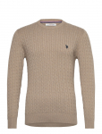 U.S. Polo Assn. - Mads Reg Cot Uspa M Knit - &Uuml;mara kaelusega - XXL