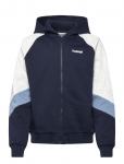 Hummel - Hmljr Loose Blocked Zip Hoodie - Kapuutsiga pusad - 122/128