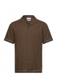 Lindbergh - Soft Viscose Linen Shirt S/S - L&uuml;hikeste varrukatega s&auml;rgid - M