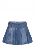 Tommy Jeans - Tommy Girl Pleated Denim Skirt - L&uuml;hikesed seelikud - S