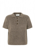 My Essential Wardrobe - Palomamw Knit Polo Ss - Džemprid - XXL