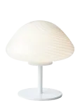 Halo Design - Mini Mush Table Lamp, Glass Head, Metal Base - Laualambid - ONE SIZE