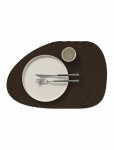 LIND DNA - 4-Set Table Mat Curve L Corduroy - Lauamatid - 37X44CM