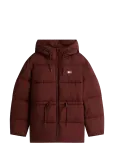Tommy Jeans - Tjw Hooded Midi Puffer Jacket - Polsterdatud jakid - S