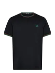 Fred Perry - Twin Tipped T-Shirt - L&uuml;hikeste varrukatega - XS
