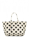 Becks&ouml;ndergaard - Maxi Polka Canvas Camila Bag - Kandekotid - ONE SIZE