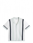 J. Lindeberg - Remus Resort Collar Knit Polo - L&uuml;hikeste varrukatega kootud polos&auml;rgid - S