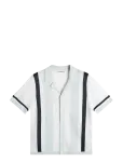 J. Lindeberg - Remus Resort Collar Knit Polo - L&uuml;hikeste varrukatega kootud polos&auml;rgid - S
