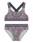 Color Kids - Bikini W. Contrast Straps, Aop - Bikiinid - 110